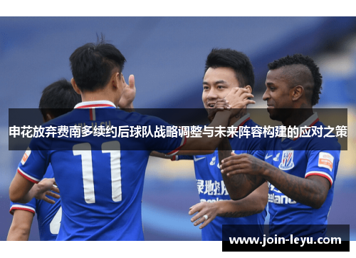 申花放弃费南多续约后球队战略调整与未来阵容构建的应对之策