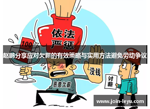 赵鹏分享应对欠薪的有效策略与实用方法避免劳动争议